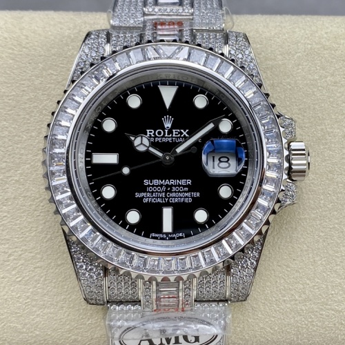 Amg Factory Rolex Gmt Master 116759 Saru 78216 Diamond Strap — Replica - photo 1