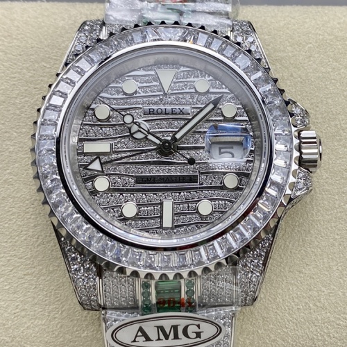 Amg Factory Rolex Greenwich 116769Tbr 74780B Diamond Bezel — Replica - photo 1
