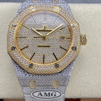 Amg Factory Audemars Piguet Royal Oak 15400Or 020 Diamond Dial — Replica
