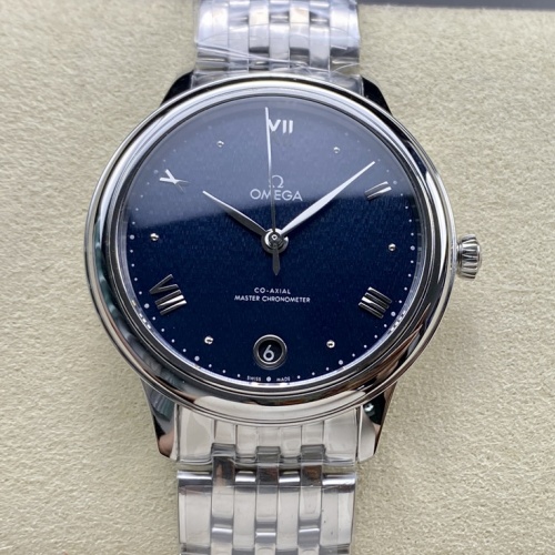 Vs Factory Omega De Ville 434 10 34 20 03 002 Transparent Case Back — Replica - photo 1