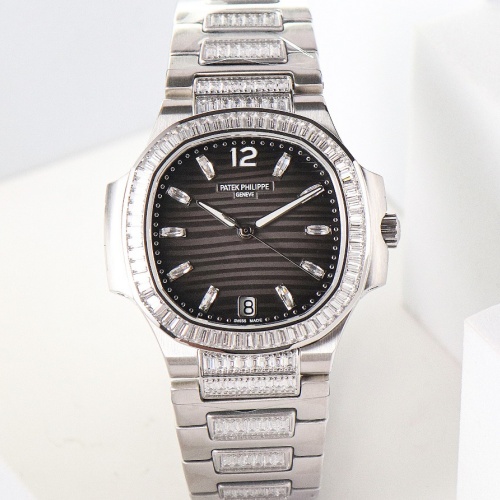 Gr Factory Patek Philippe Sports Elegance 7014 1G 001 Diamond Strap — Replica - photo 1