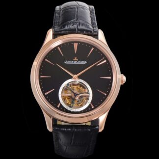 Rms Factory Jaeger Lecoultre Ultra Thin Master Q1682412 Tourbillon Alligator Leather Strap — Replica
