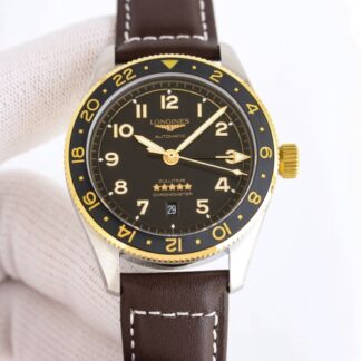 Tw Factory Longines Forerunner L3 812 5 53 2 Dual Time Zone — Replica