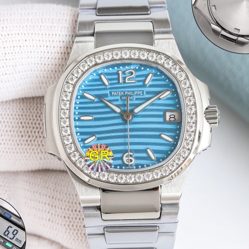 Gr Factory Patek Philippe Sport Elegance 7010 1G 013 Diamond Bezel — Replica - photo 1