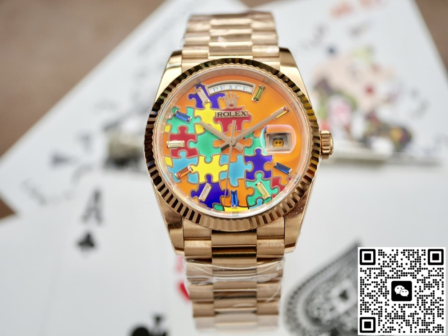 Qh Factory Rolex Day Date M128235 0063 — Replica - photo 2