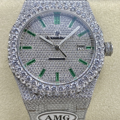 Amg Factory Audemars Piguet Royal Oak 15400St 010 Diamond Hour Markers — Replica - photo 1