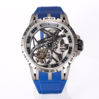 New Factory Roger Dubuis King Series Rddbex0479 Tourbillon Titanium Case — Replica
