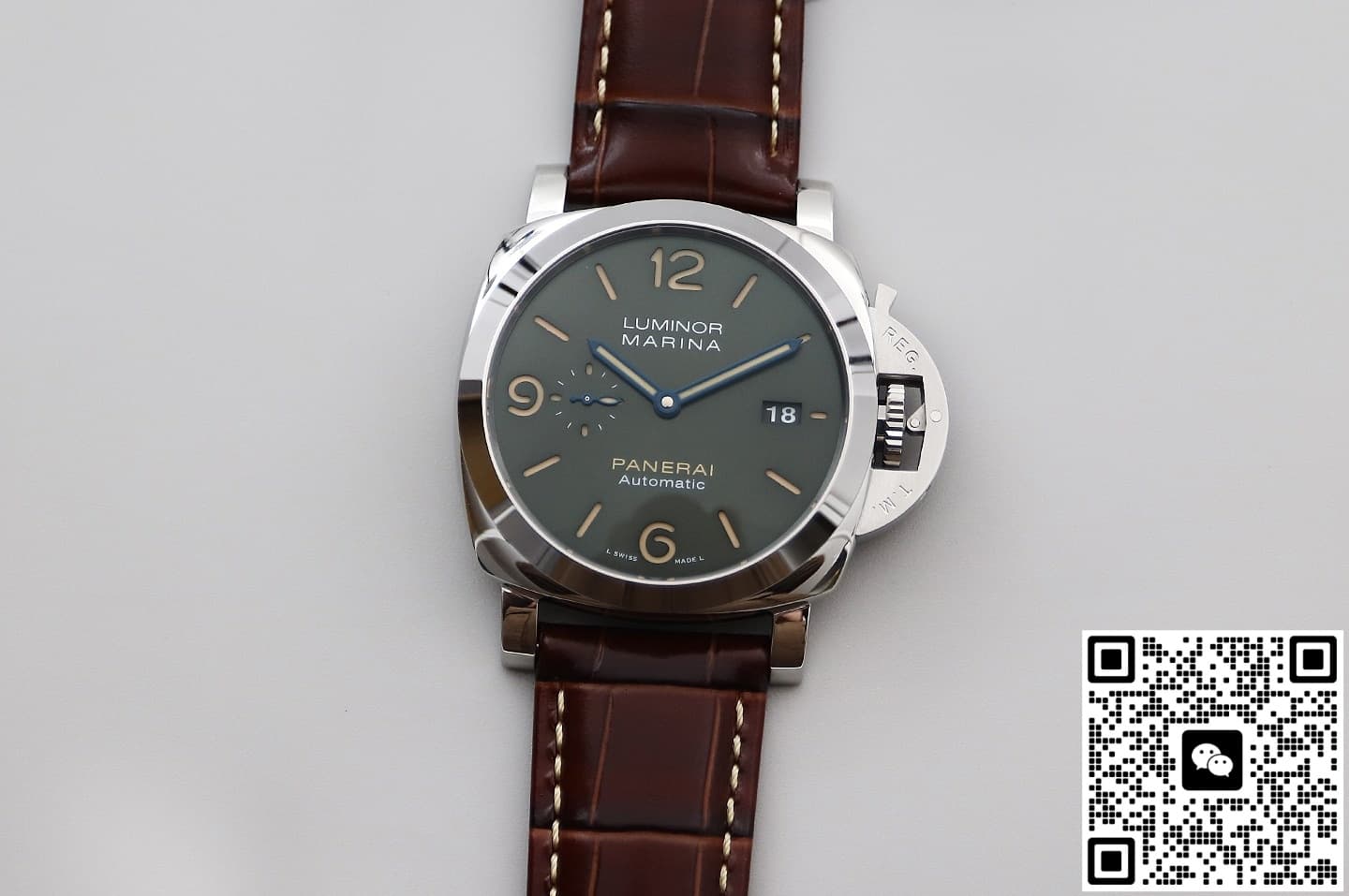 Vs Factory Panerai Lumino Pam01116 Transparent Case Back — Replica - photo 2