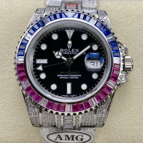 Amg Factory Rolex Gmt Master 116759 Saru 78209 Diamond Case — Replica - photo 1