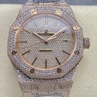 Amg Factory Audemars Piguet Royal Oak 15400Or 023 Diamond Bezel — Replica