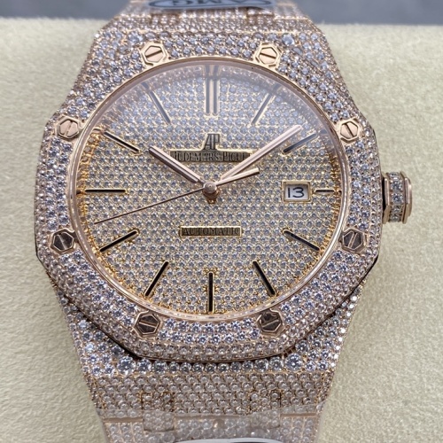 Amg Factory Audemars Piguet Royal Oak 15400Or 023 Diamond Bezel — Replica - photo 1