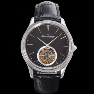 Rms Factory Jaeger Lecoultre Ultra Thin Master Q1682413 Tourbillon Black Dial — Replica