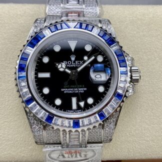 Amg Factory Rolex Greenwich 116759 Saru 78210 Luminous Hour Markers — Replica