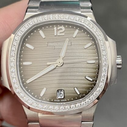 3K厂百达翡丽7118-1200A-011,复刻百达翡丽运动优雅7118-1200A-011女表价格_多少钱_报价-实名表业高仿手表商城