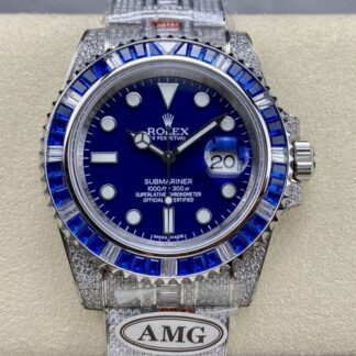 Amg Factory Rolex Gmt Master 116759 Saru 78211 Diamond Dial — Replica