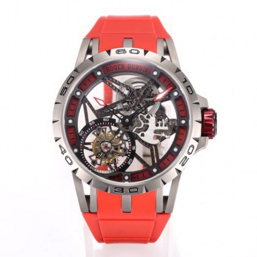 New Roger Dubuis Excalibur Rddbex0479 Tourbillon With Transparent Case Back — Replica - photo 1
