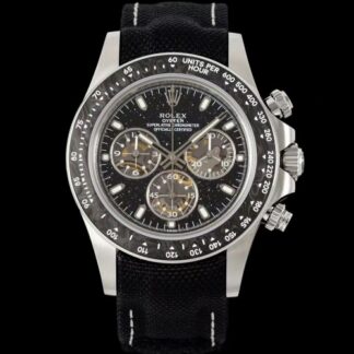 Diw Factory Rolex Daytona Black Strap — Replica