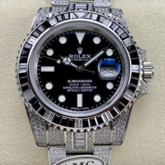 Amg Factory Rolex Gmt Master 116759 Saru 78213 Solid Case Back — Replica