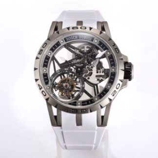 New Roger Dubuis Excalibur Rddbex0479 Tourbillon Sapphire Watch — Replica