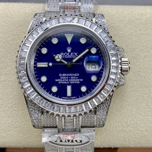 Amg Factory Rolex Gmt Master 116759 Saru 78215 Blue Dial — Replica - photo 1