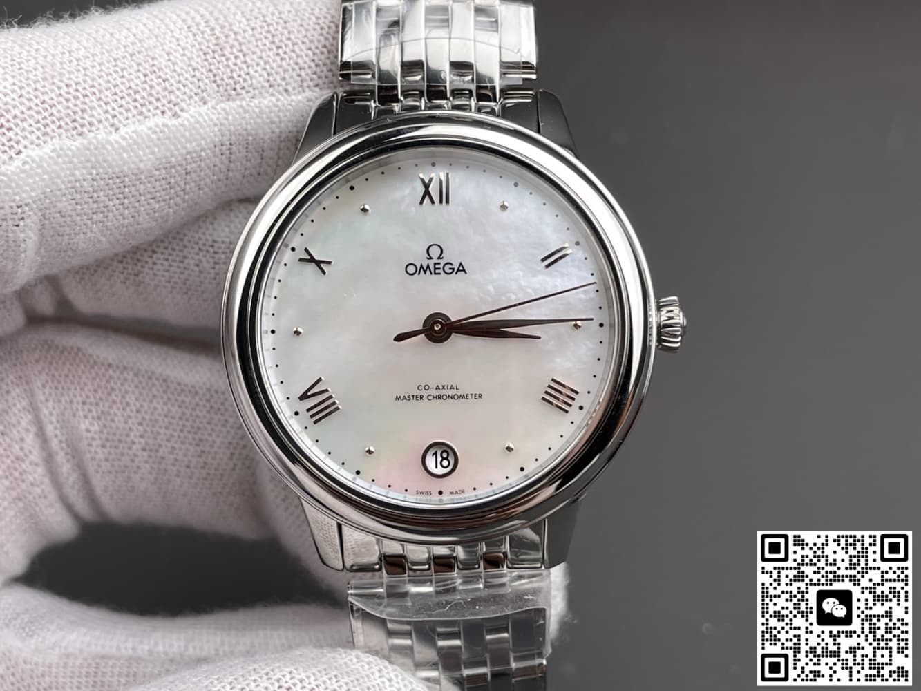 Vs Factory Omega De Ville 434 10 34 20 05 001 — Replica - photo 2