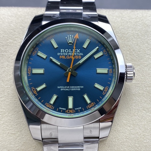 Vs Factory Rolex Milgauss M116400Gv 0002 Blue Dial — Replica - photo 1