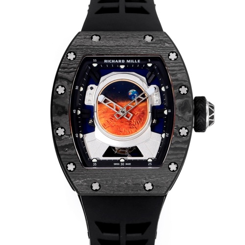 Ys Factory Richard Miller Mens Rm 52 05 Rubber Strap — Replica - photo 1