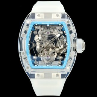 Rm Factory Richard Miller Rm 56 02 Tourbillon Blue Bezel — Replica