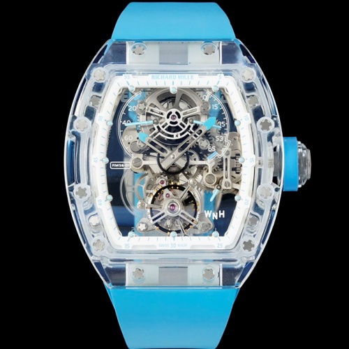 Rm Factory Richard Miller Rm56 01 Tourbillon Blue Strap — Replica - photo 1