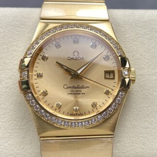 Om Factory Omega Constellation 123 55 38 21 58 001 Date Display — Replica