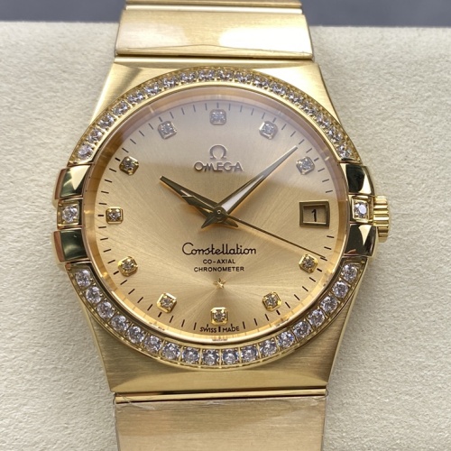 Om Factory Omega Constellation 123 55 38 21 58 001 Date Display — Replica - photo 1
