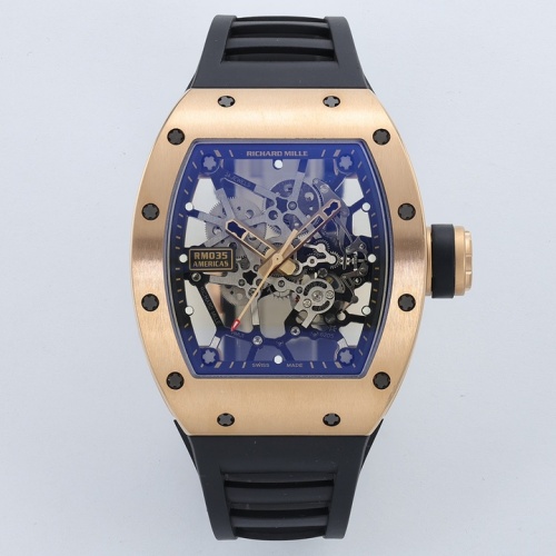 Zf Factory Richard Mille Rm035 Rubber Strap — Replica - photo 1