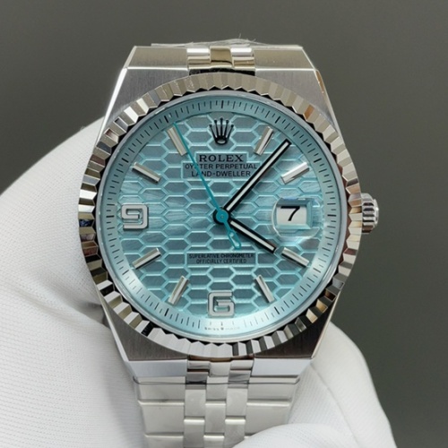 Es Factory Rolex Land Dweller M127336 0001 — Replica - photo 1