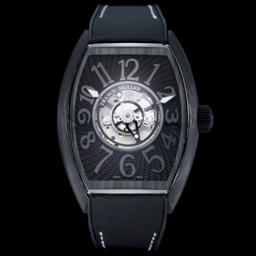 New Franck Muller Mens Collection V45 Tourbillon Black Bezel — Replica - photo 1