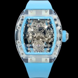 Rm Factory Richard Miller Rm 56 02 Tourbillon Blue Rubber Strap — Replica