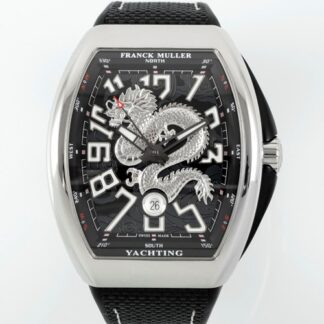 Abf Factory Franck Muller Vanguard Black Dial — Replica