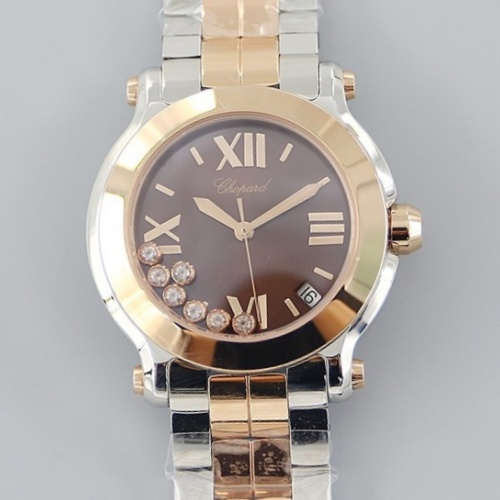 Yf Factory Chopard Happy Diamonds 278488 9003 Two Tone Watch Strap — Replica - photo 1