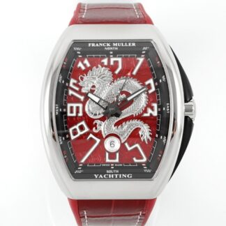 Abf Factory Franck Muller Vanguard Red Strap — Replica