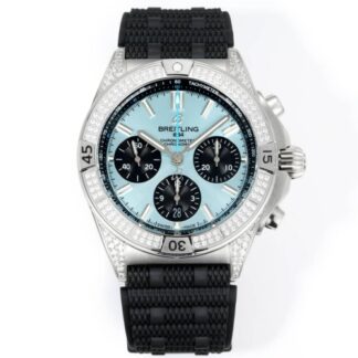 Bls Factory Breitling Chronomat Pb0134101C1S2 Rubber Strap — Replica