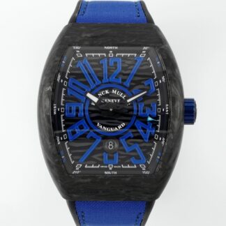 Abf Factory Franck Muller Vanguard Blue Strap — Replica