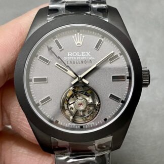 Ys Factory Rolex Oyster 116400 Tourbillon Black Case — Replica