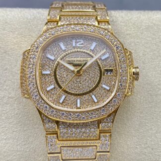 Gr Factory Patek Philippe Nautilus 7021 Diamond Mounted Strap — Replica