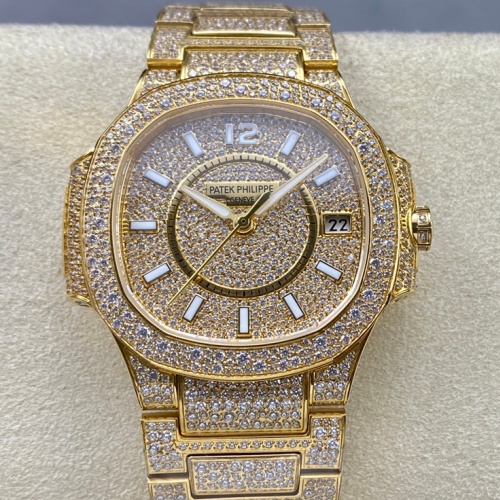 Gr Factory Patek Philippe Nautilus 7021 Diamond Mounted Strap — Replica - photo 1