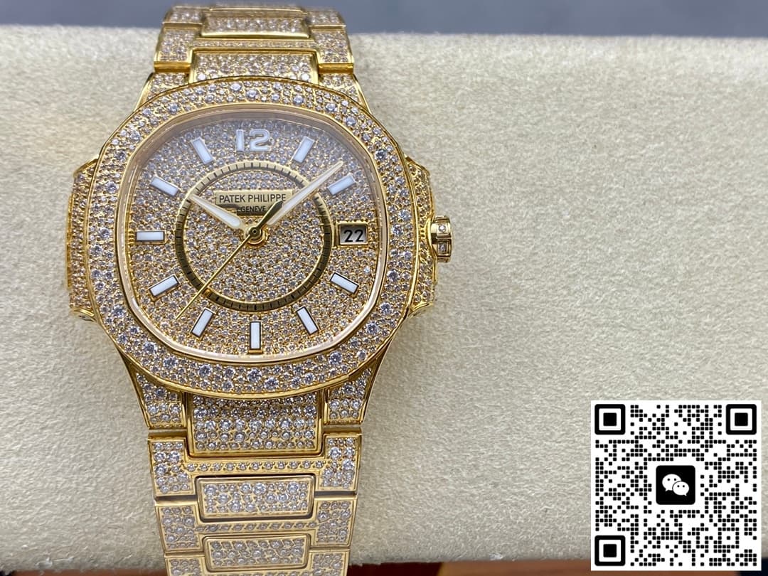 Gr Factory Patek Philippe Nautilus 7021 Diamond Mounted Strap — Replica - photo 2
