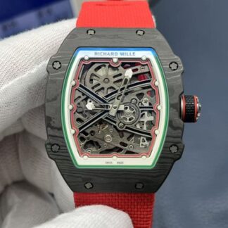 Richard Miller Rm67 02 Italian Red Strap — Replica