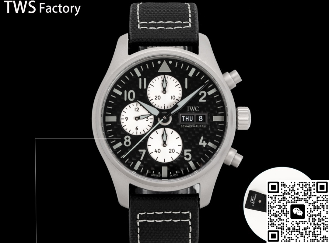 Tws Factory Iwc Pilot Iw377903 Titanium Case — Replica - photo 2
