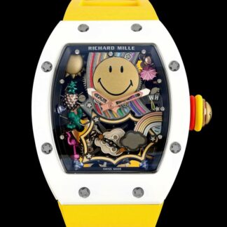 New Factory Richard Mille Tourbillon Rm88 White Ceramic Case — Replica