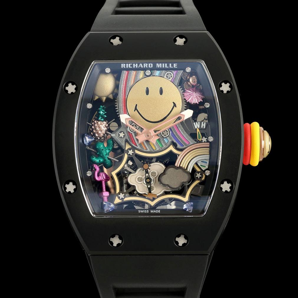 New Factory Richard Mille Tourbillon Rm88 Black Ceramic Case — Replica - photo 1