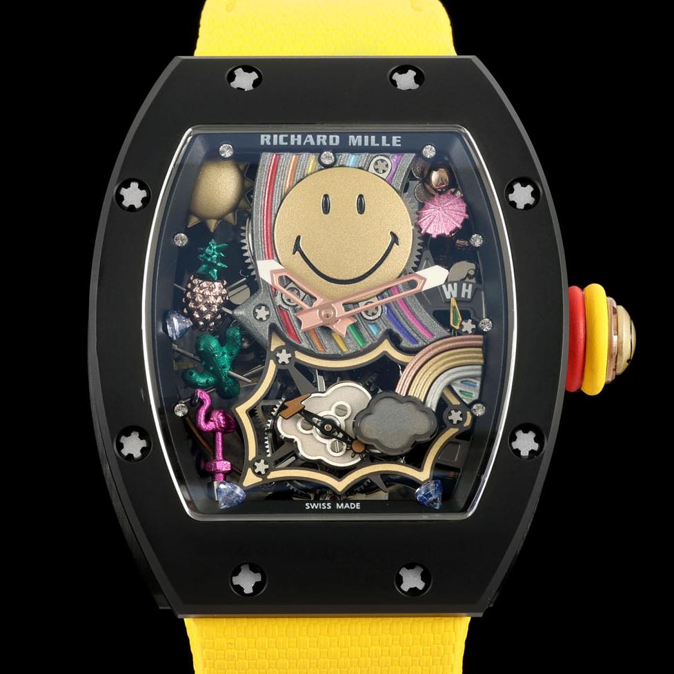 New Factory Richard Mille Tourbillon Rm88 Tonneau Shaped Case — Replica - photo 1