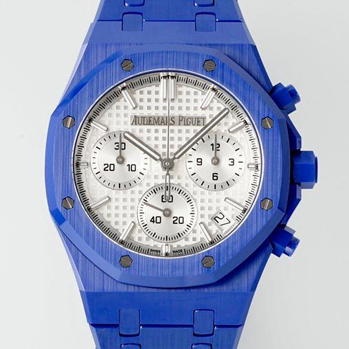 Aps Factory Audemars Piguet Royal Oak 26240 Blue Ceramic Case — Replica - photo 1